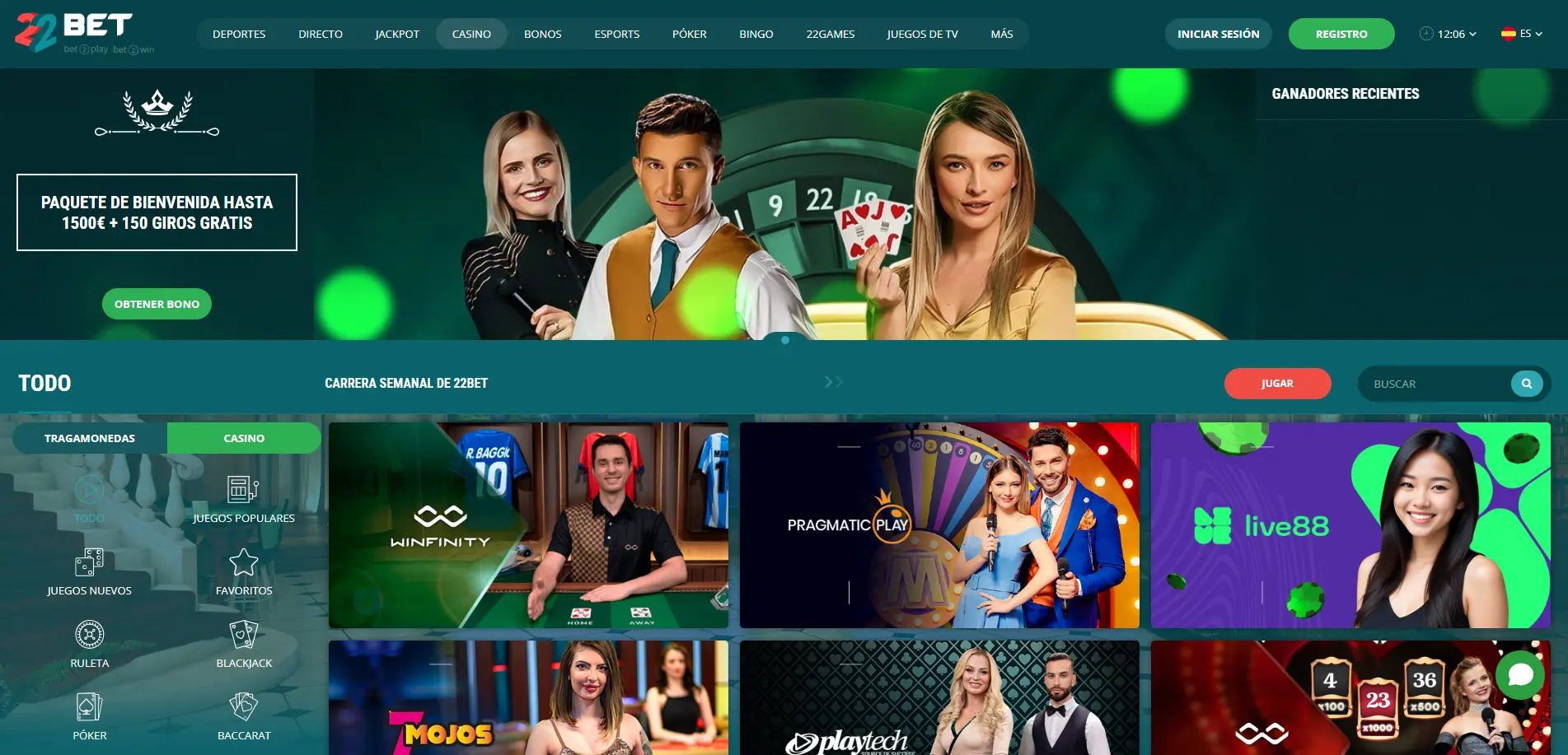 22bet Casino