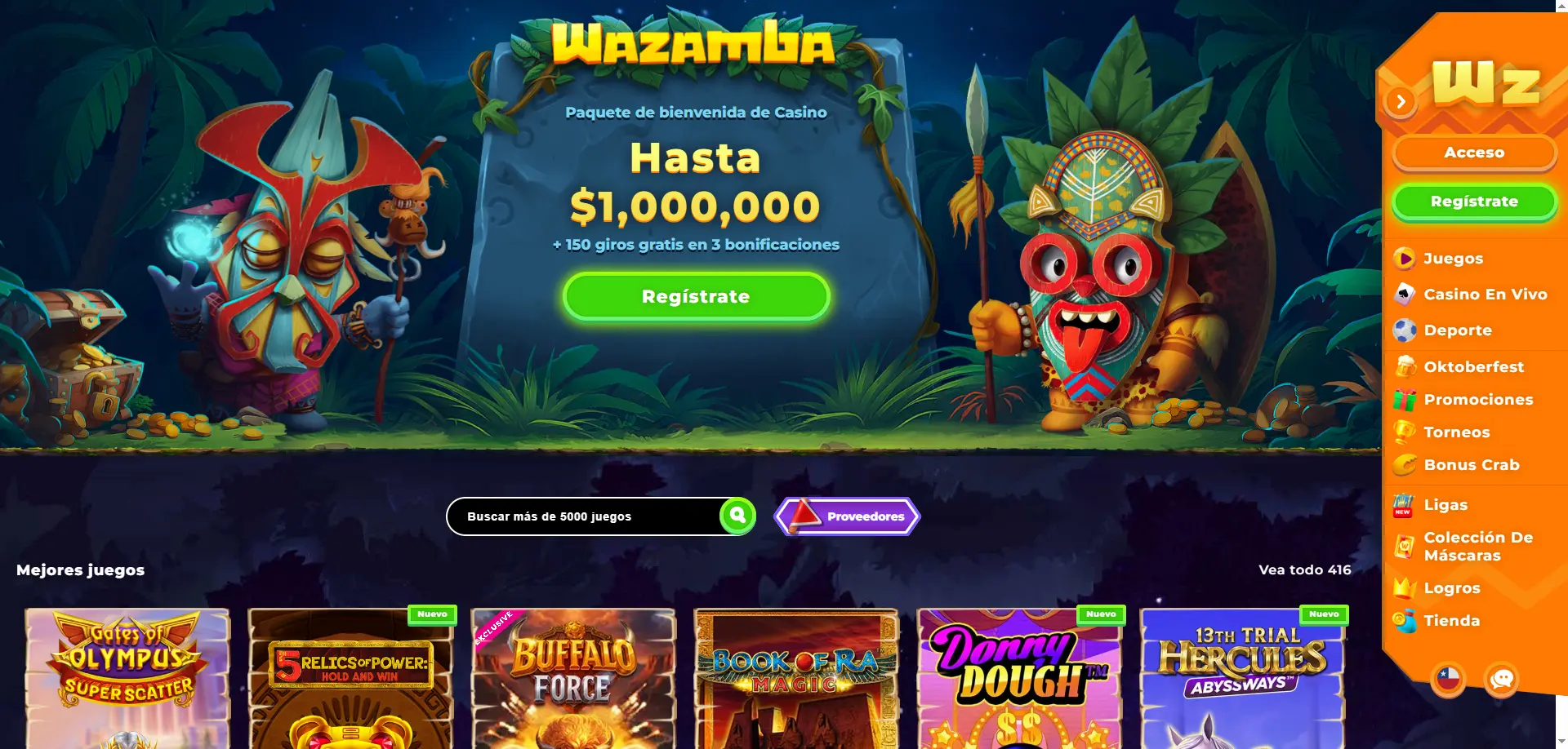 Wazamba Casino